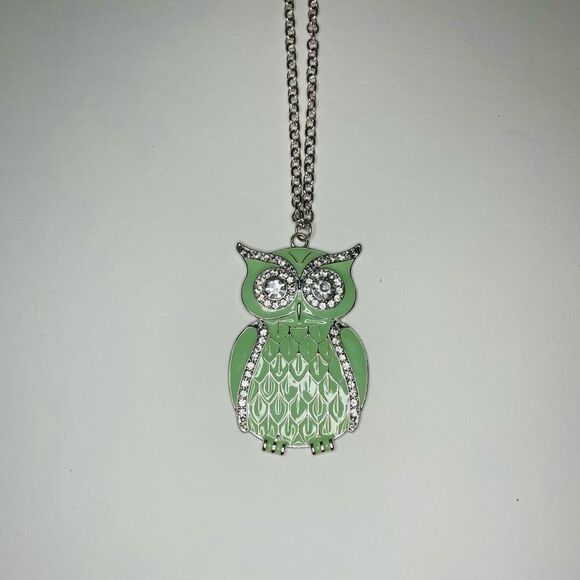 Owl Pendant Necklace - Picture 4 of 6